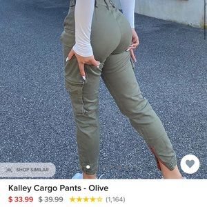 Fashion nova cargo pants, never worn